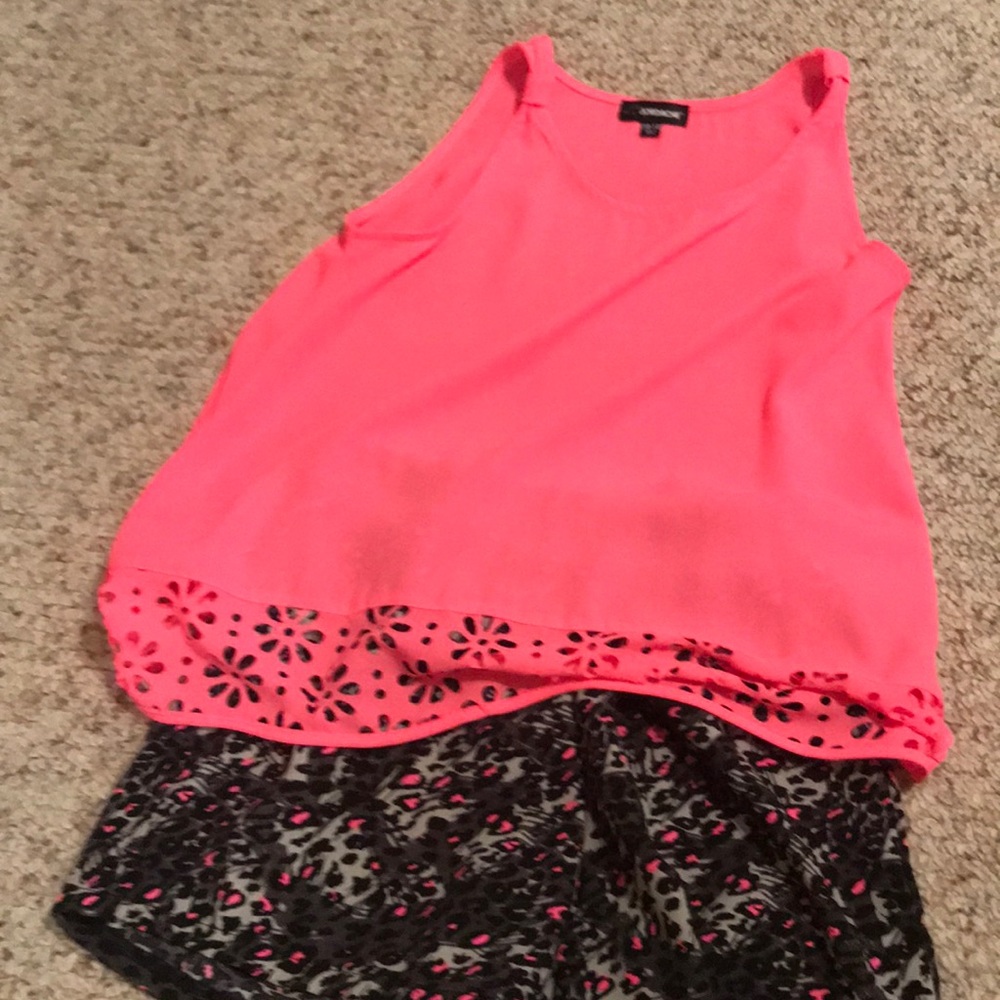 Jordache shirt/short set